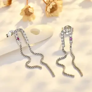 925 Silver Semi-Circular Tassel Earrings 8 S78eaf8ebe7f341c0b5fc0342ecd62a3cl