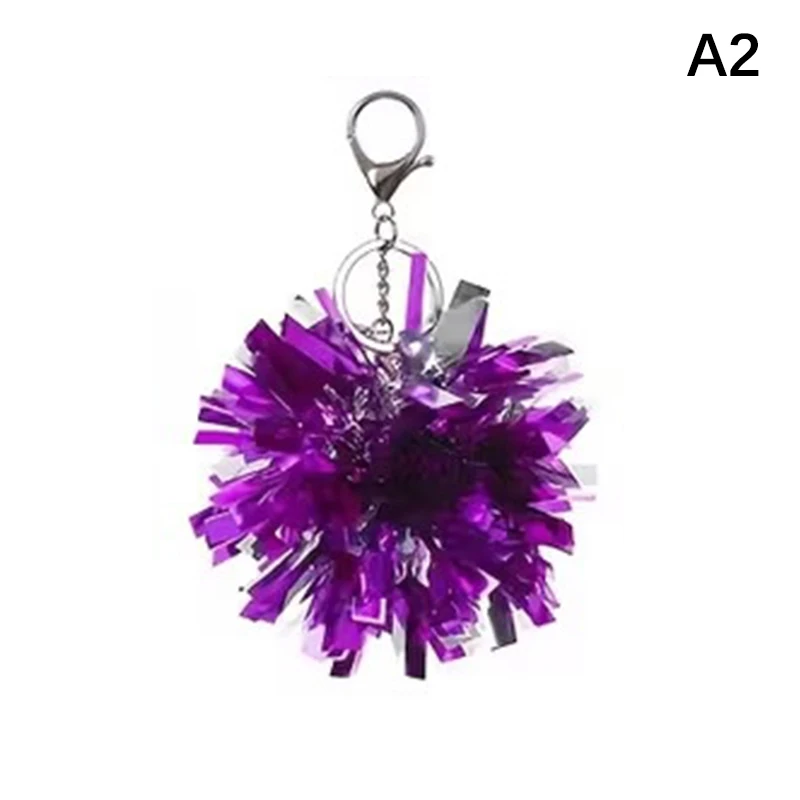 Colorful Cheerleader Keychain with Foil Charm 10 Colorful Cheerleader Keychain with Foil Charm - Image 10