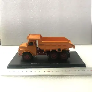 Vibrant Orange 1:50 Scale Transport Truck Model 11 S78f23b6444c0449a92b415b3359ddef5O