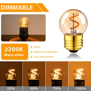 Vintage G40 LED Filament Bulb for Mood 12 S7906f3fd163040f481e7604d7f7b6d56H