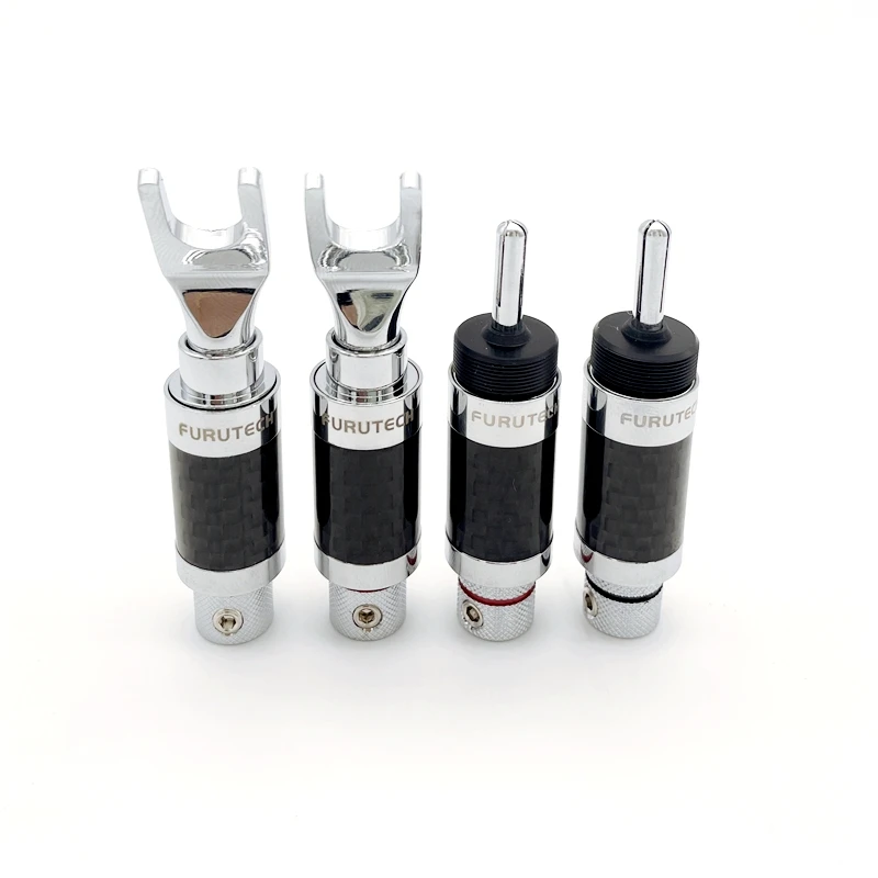 Japanese Rhodium-Plated Speaker Connectors Set 3 Japanese Rhodium-Plated Speaker Connectors Set - Image 3