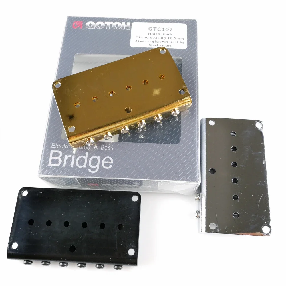 GOTOH GTC102 Electric Guitar Fixed Bridge 5 GOTOH GTC102 Electric Guitar Fixed Bridge - Image 5