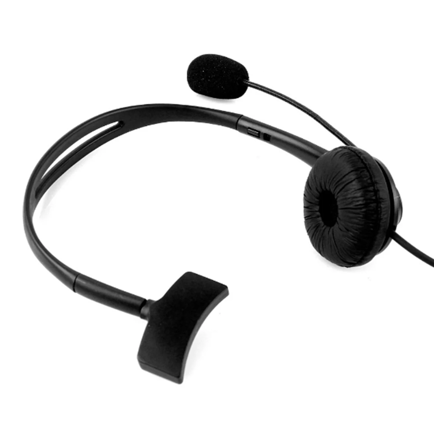 Black Wired Radio Headset for Baofeng, Kenwood 3 Black Wired Radio Headset for Baofeng, Kenwood - Image 3