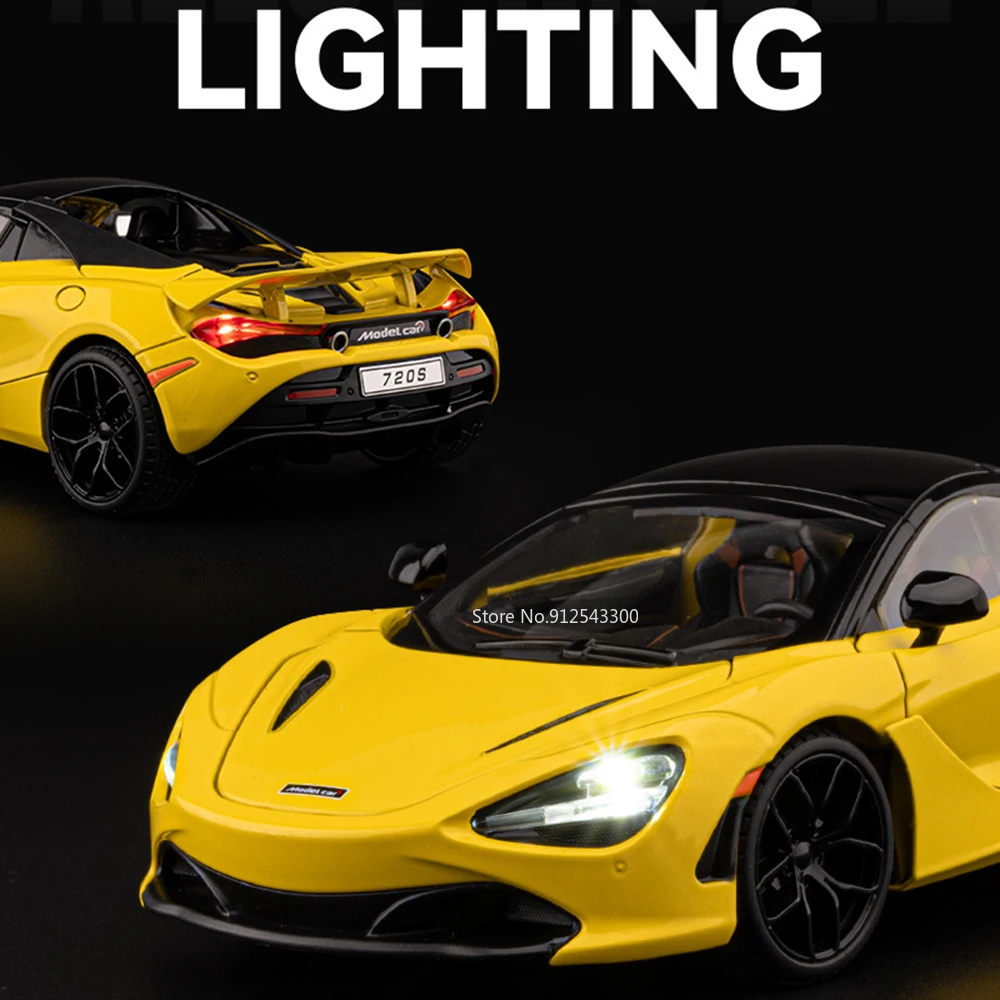 Vibrant 1:18 Scale Lamborghini Sports Car Model 6 Vibrant 1:18 Scale Lamborghini Sports Car Model - Image 6