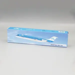 KLM Fokker FK-100 Model 1:100 Scale 9 S7948539142b14b8cbb33807f5116f74d9