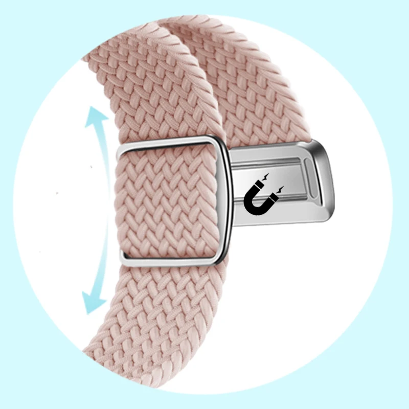 Vibrant Braided Solo Loop for Apple Watch 38-49mm 4 Vibrant Braided Solo Loop for Apple Watch 38-49mm - Image 4