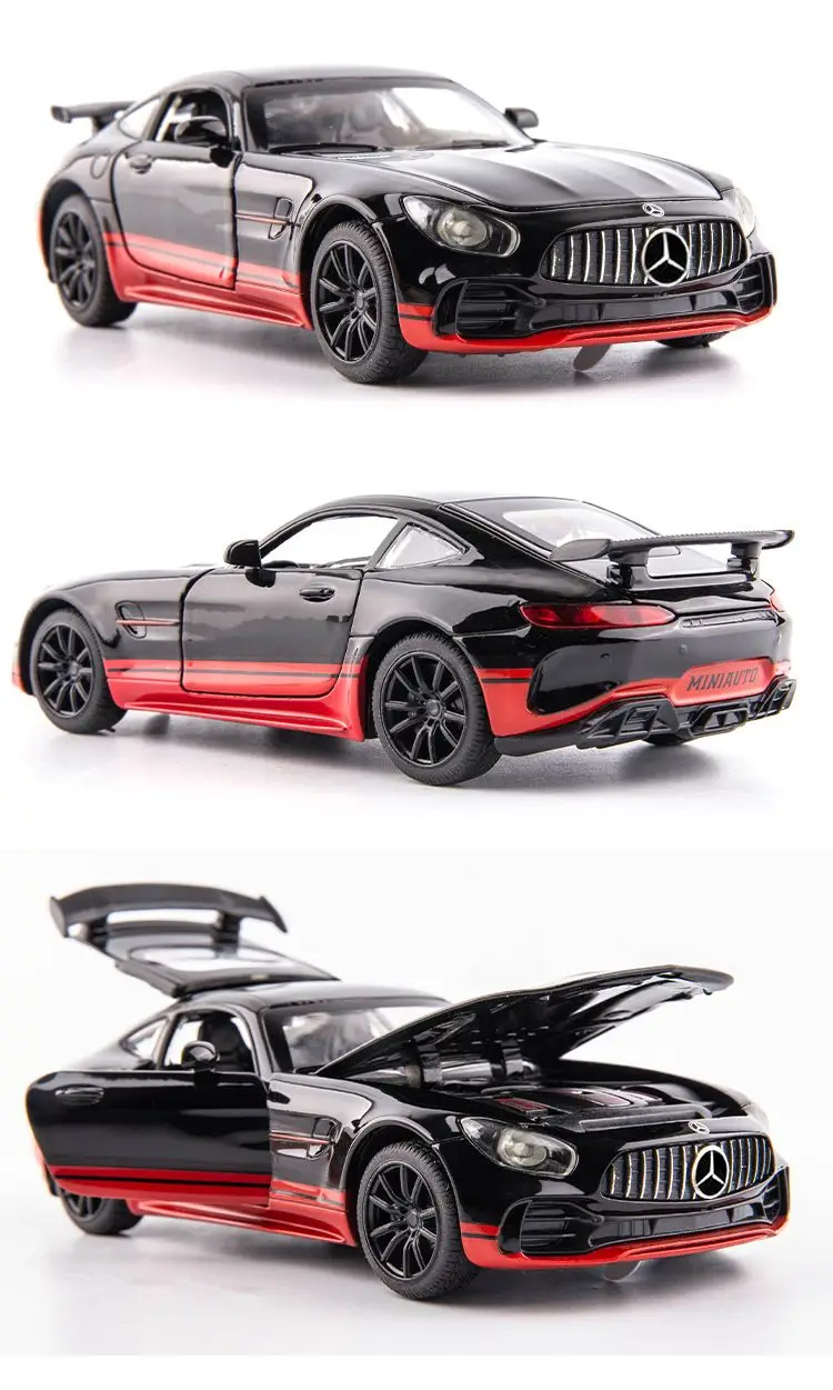 Mercedes-Benz AMG GTR 1:32 Diecast Model in Green 8 Mercedes-Benz AMG GTR 1:32 Diecast Model in Green - Image 8