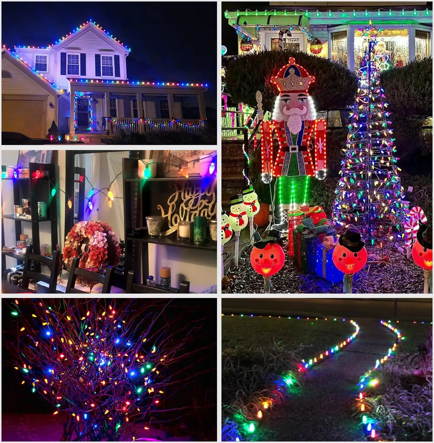 Vibrant Connectable LED Christmas String Lights 6 Vibrant Connectable LED Christmas String Lights - Image 6