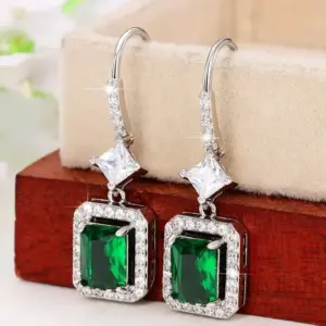 Vintage Green Zircon Earrings for Women 10 S79abcb215cae4cc0997dd64b680ffadbj