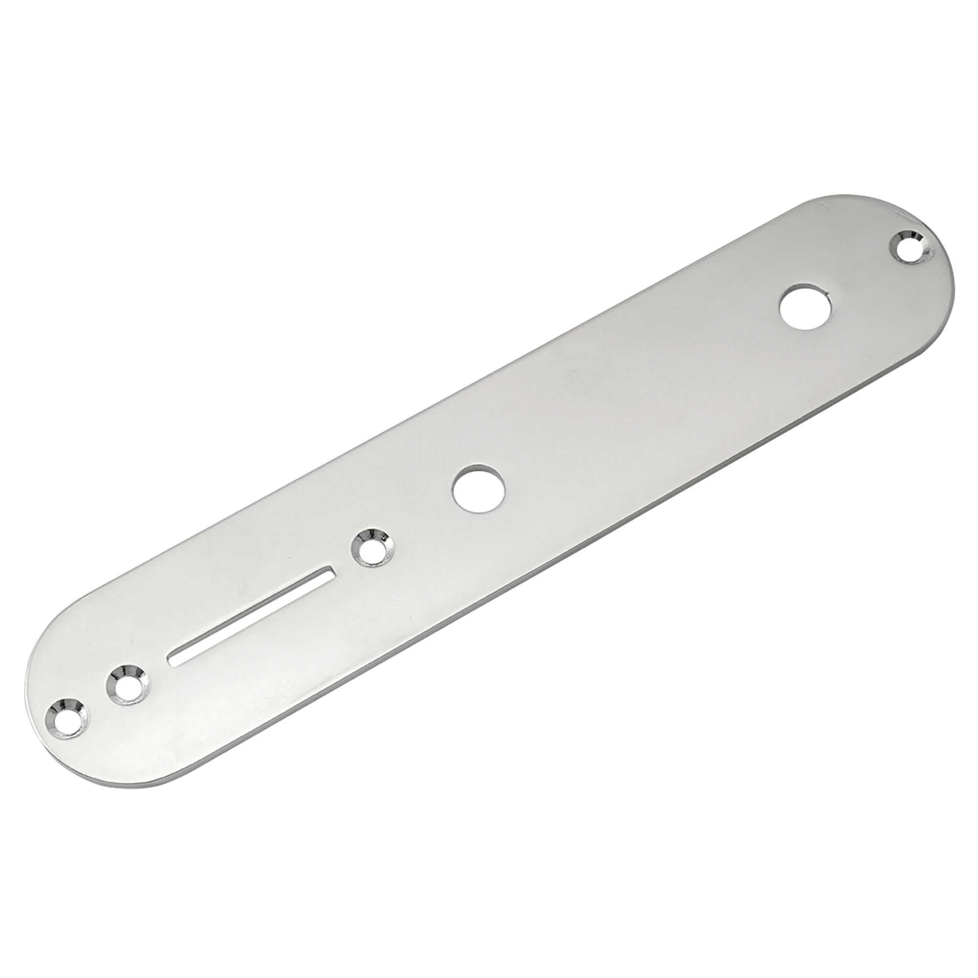 Squier Tele Control Plate Steel Black/Chrome 7 Squier Tele Control Plate Steel Black/Chrome - Image 7