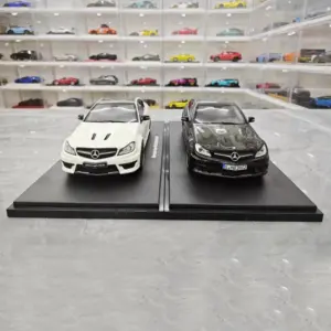 White 1/18 Scale Mercedes-Benz C63 AMG Resin Model 9 S79b93a71697547538c927e86ba1fe8a2A