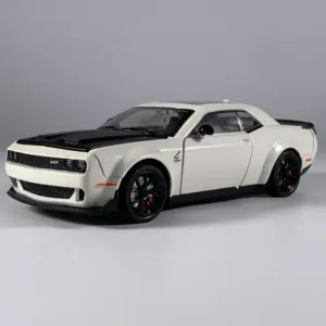 Red Dodge Challenger Hellcat 1:24 Model Car 16 S79b9c49f6d4f446b964c782abdec241bv