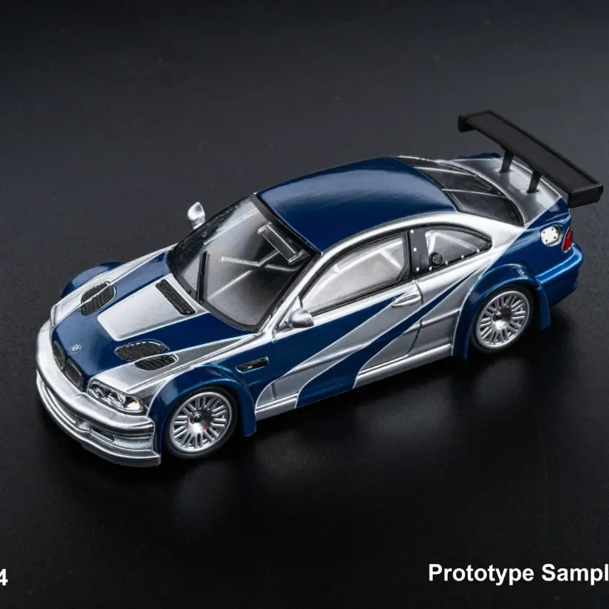 BMW M3 E46 GTR 1:64 Diecast Model 2 BMW M3 E46 GTR 1:64 Diecast Model - Image 2