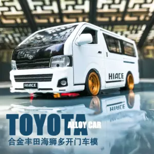 1:32 Scale Toyota Hiace Alloy Model Vehicle 11 S79c57c2d618e4abfb7cfbafdc0368dcb5