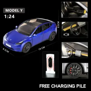 1:24 Scale Tesla Model Y Diecast Car Collection 17 S79d7c26c106a4b62bb0b1dc02e581052h