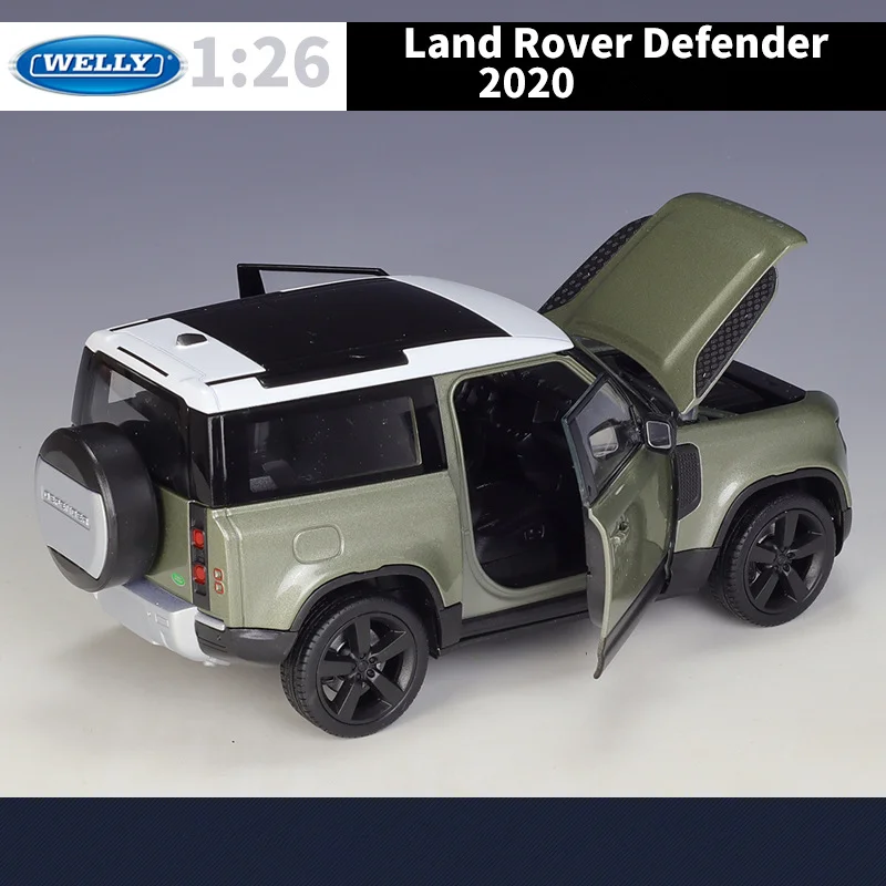 Land Rover Defender 1:26 Scale Diecast Model SUV 6 Land Rover Defender 1:26 Scale Diecast Model SUV - Image 6