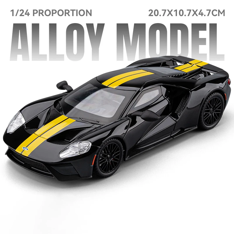 1:24 Ford GT Supercar Diecast Model 8 1:24 Ford GT Supercar Diecast Model - Image 8