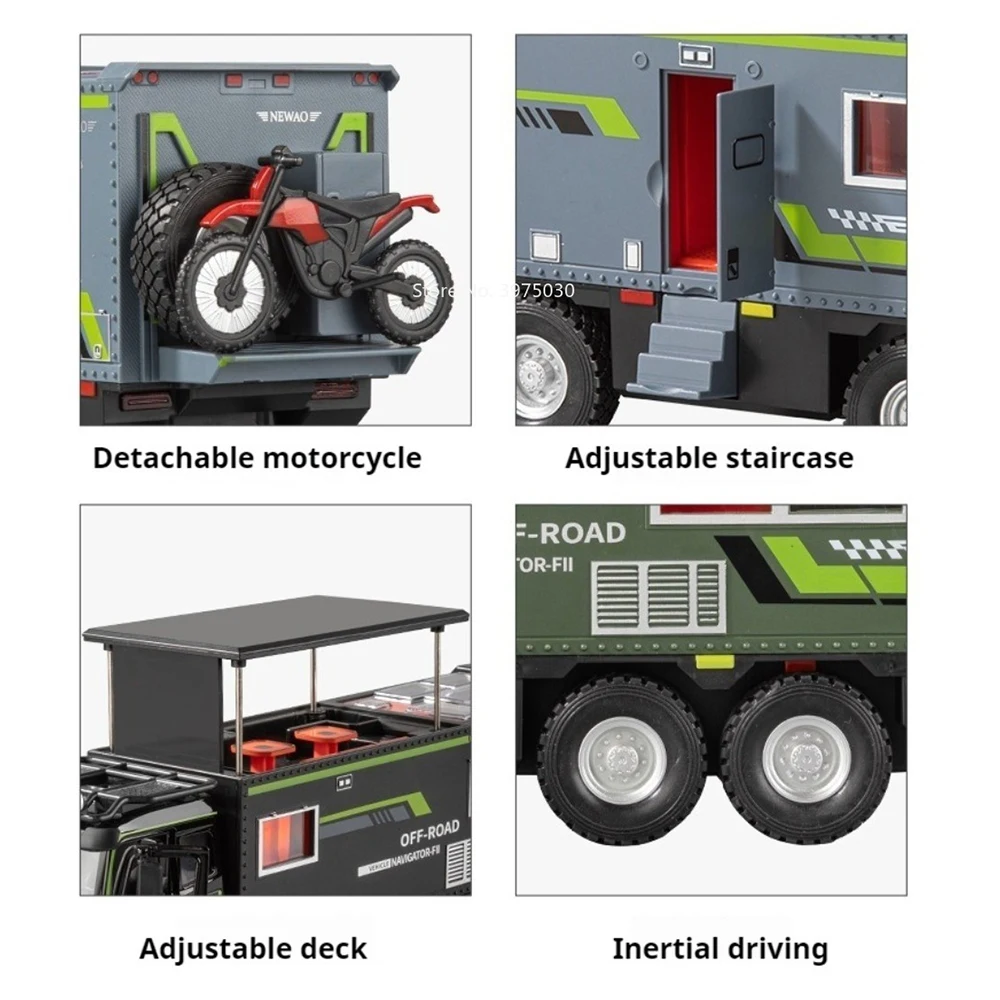 Rugged Off-Road Nomadism Car Model 1:18 Scale 5 Rugged Off-Road Nomadism Car Model 1:18 Scale - Image 5