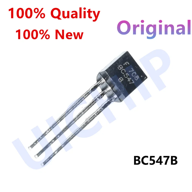 Set of 100 TO-92 Transistors BC547B & BC557B 2 Set of 100 TO-92 Transistors BC547B & BC557B - Image 2