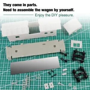 HO Scale Wide Vision Caboose Wagon Kit 7 S7a1f9b0c15654c9797caf02af019e96eA