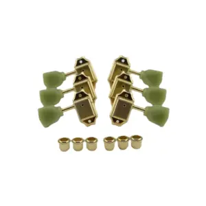 Vintage-Style Guitar Tuners 0165, Gold & Nickel 15 S7a317f69609f450e9335c2b0584c776fn
