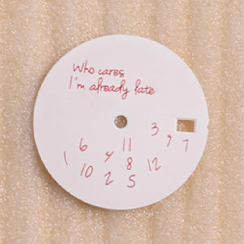 28.5mm Custom Brass Watch Dial for NH35/NH36 6 28.5mm Custom Brass Watch Dial for NH35/NH36 - Image 6