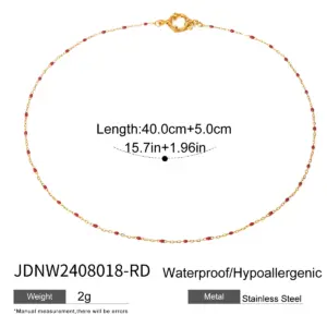 Women's Ocean-Inspired Stainless Steel Layered Necklace 19 S7a40b695519a4bb589cda1df73d9c830x