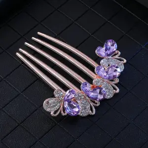 Vintage Crystal Flower Hair Clip for Women 16 S7a5731089fb740ef8a66ea8f5b51071dW