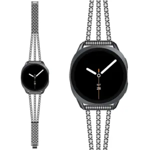 Diamond Stainless Steel Watch Strap for Galaxy Watch 8 11 S7a5da268bcf6439c845c68ca07a7075dA