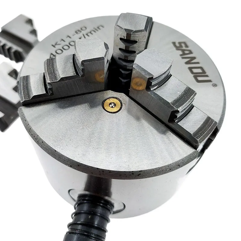 Precision Metalworking Lathe Chuck K11-80 & K12-80 4 Precision Metalworking Lathe Chuck K11-80 & K12-80 - Image 4