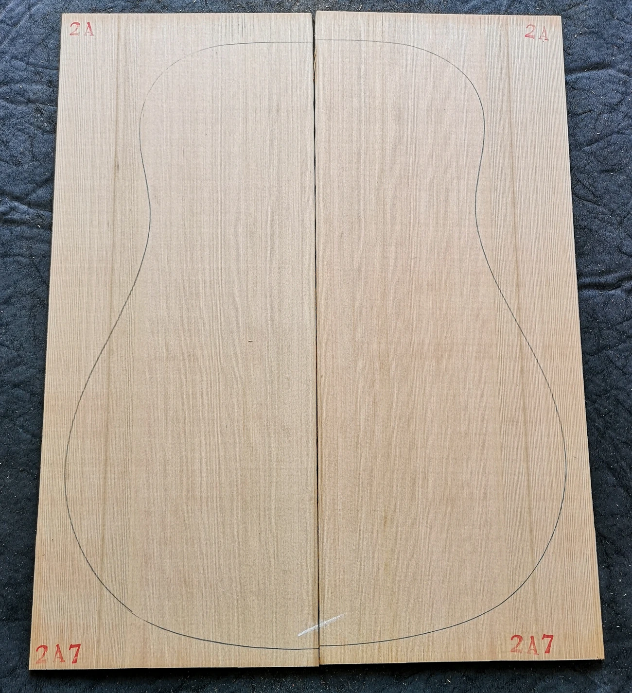 Premium AA Grade Red Cedar Guitar Top Set 8 Premium AA Grade Red Cedar Guitar Top Set - Image 8