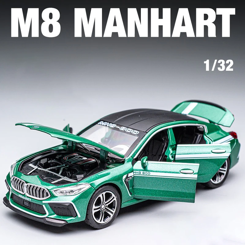 1:32 Scale BMW M8 Alloy Model Car 7 1:32 Scale BMW M8 Alloy Model Car - Image 7
