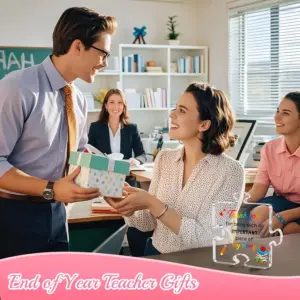 Bright Puzzle Piece Teacher Appreciation Plaque 11 S7ab0cde6daa74568a0c784450ec137e9G