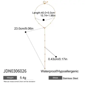 Stainless Steel Women's Zircon Pendant Necklace 13 S7abb5e5b529c453a88019e61eaab493eG