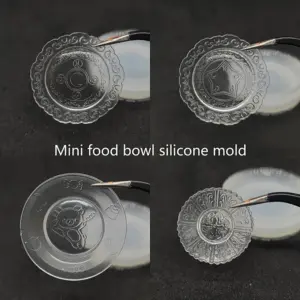Miniature Dollhouse Dish Silicone Mold in Four Designs 10 S7ad542787056445cb890fcaf970adf726