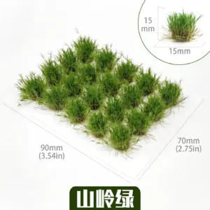 Miniature Wild Grass Clusters for Dioramas 13 S7ad96f0d5dfe4d8b85f5384c01e091da4