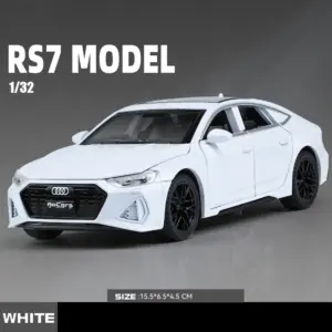 Black Audi RS7 1:32 Scale Diecast Model 17 S7ae1fb7e05b444fd9e8d383ae28c05a6S