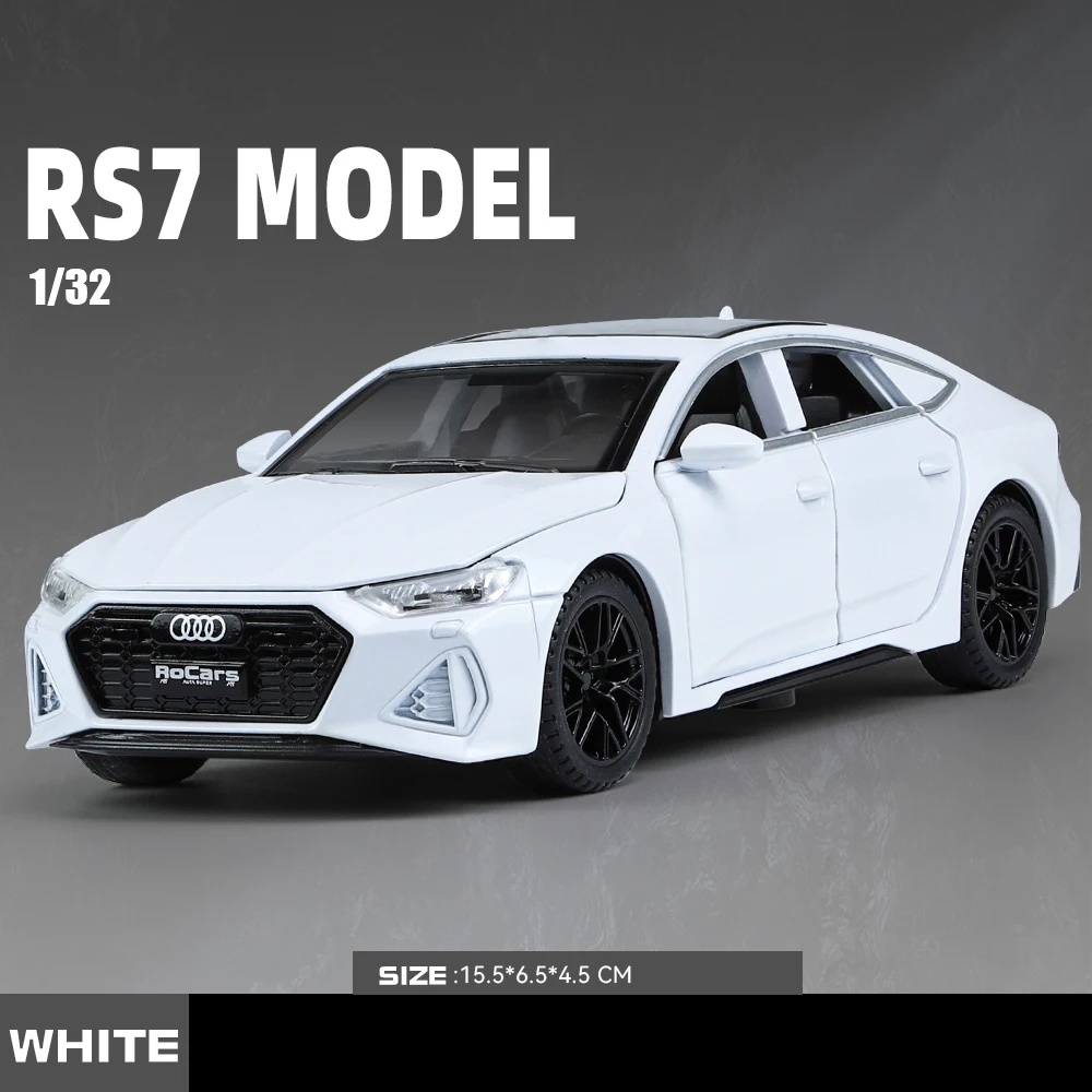 Black Audi RS7 1:32 Scale Diecast Model 9 Black Audi RS7 1:32 Scale Diecast Model - Image 9