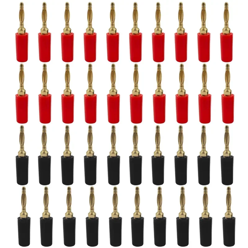 40-Piece Gold-Plated Banana Plug Set for DIY 8 40-Piece Gold-Plated Banana Plug Set for DIY - Image 8