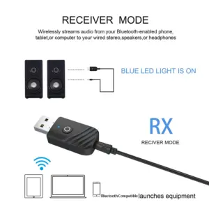 Wireless Bluetooth v5.0 USB Transmitter and Receiver Dongle 11 S7afcda8d2f174e8fa1ba69a750dd5277M 1