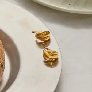 Geometric Stainless Steel Earrings 10mm 12 S7afebec284724ba2ad978568c88e3629K