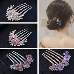 Vintage Crystal Flower Hair Clip for Women 13 S7b0cba7fd61544629dc5ac49b1ea9e90O