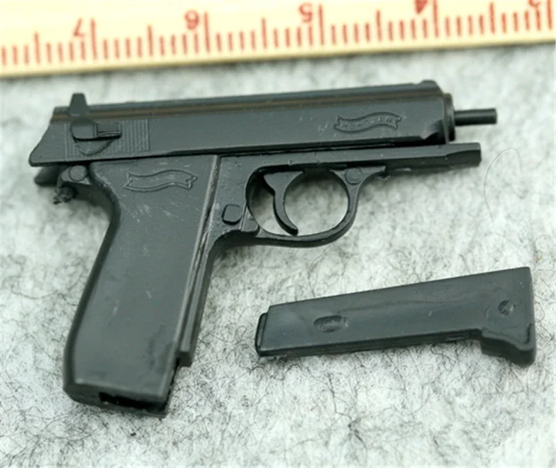 1/6 Scale Black PPK Pistol Model for Collectors 2 1/6 Scale Black PPK Pistol Model for Collectors - Image 2
