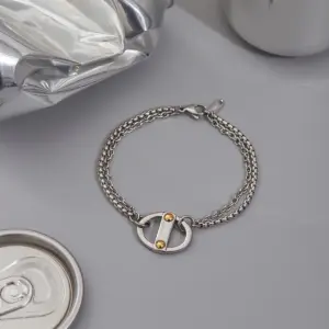 Stainless Steel Geometric Link Bracelet 13 S7b307a5be5c944bdb672766518b9198a3