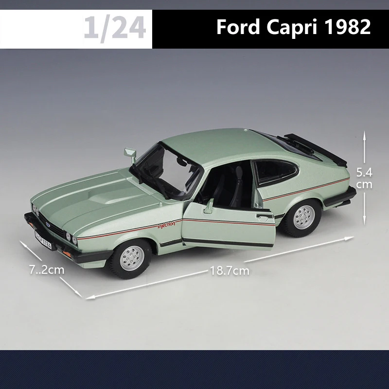 1982 Ford Capri 1:24 Alloy Model Display 3 1982 Ford Capri 1:24 Alloy Model Display - Image 3