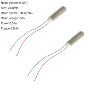 Waterproof 7x25mm Coreless Vibration Motor Set 9 S7b3e6accebf24b52b113ec26a7d958d3n