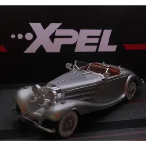 Vintage Silver Mercedes Benz 500k Model 1:24 Scale 11 S7b4c7777abbf4fa8888b37c20b8a877bx