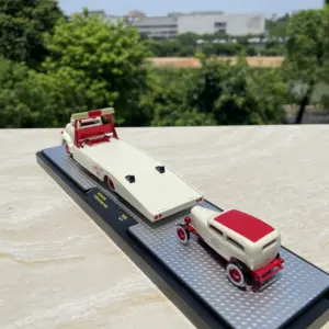 Vintage Ford Truck Coke Trailer Set 1:64 Scale 10 S7b4cba9ea2d44889ba7764d24b45f094X