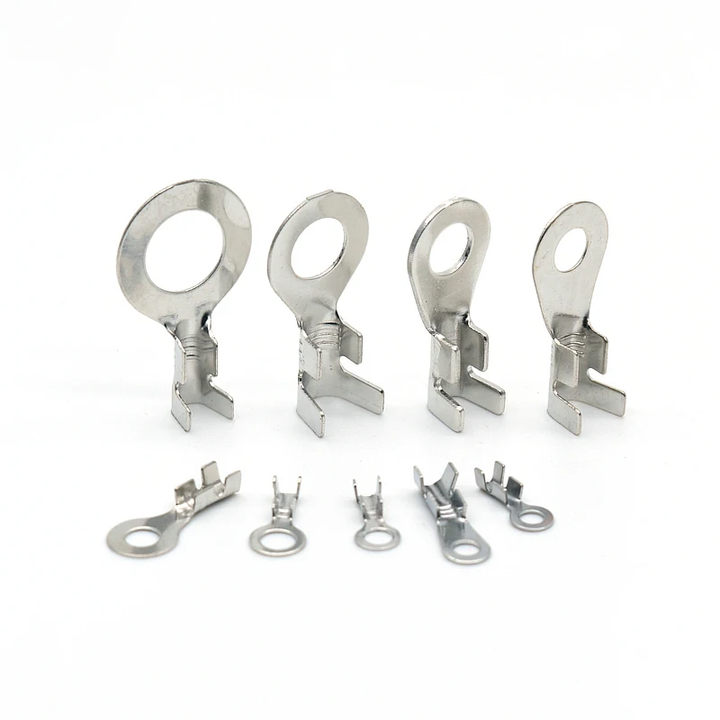 Brass Non-Insulated Ring Terminals Set 2 Brass Non-Insulated Ring Terminals Set - Image 2