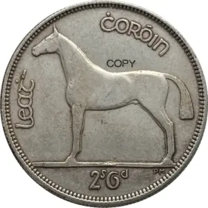 Irish 1934 Half Crown Replica Coin 13 S7b529a4f2aed4e2ea99bafa994c1aae7J